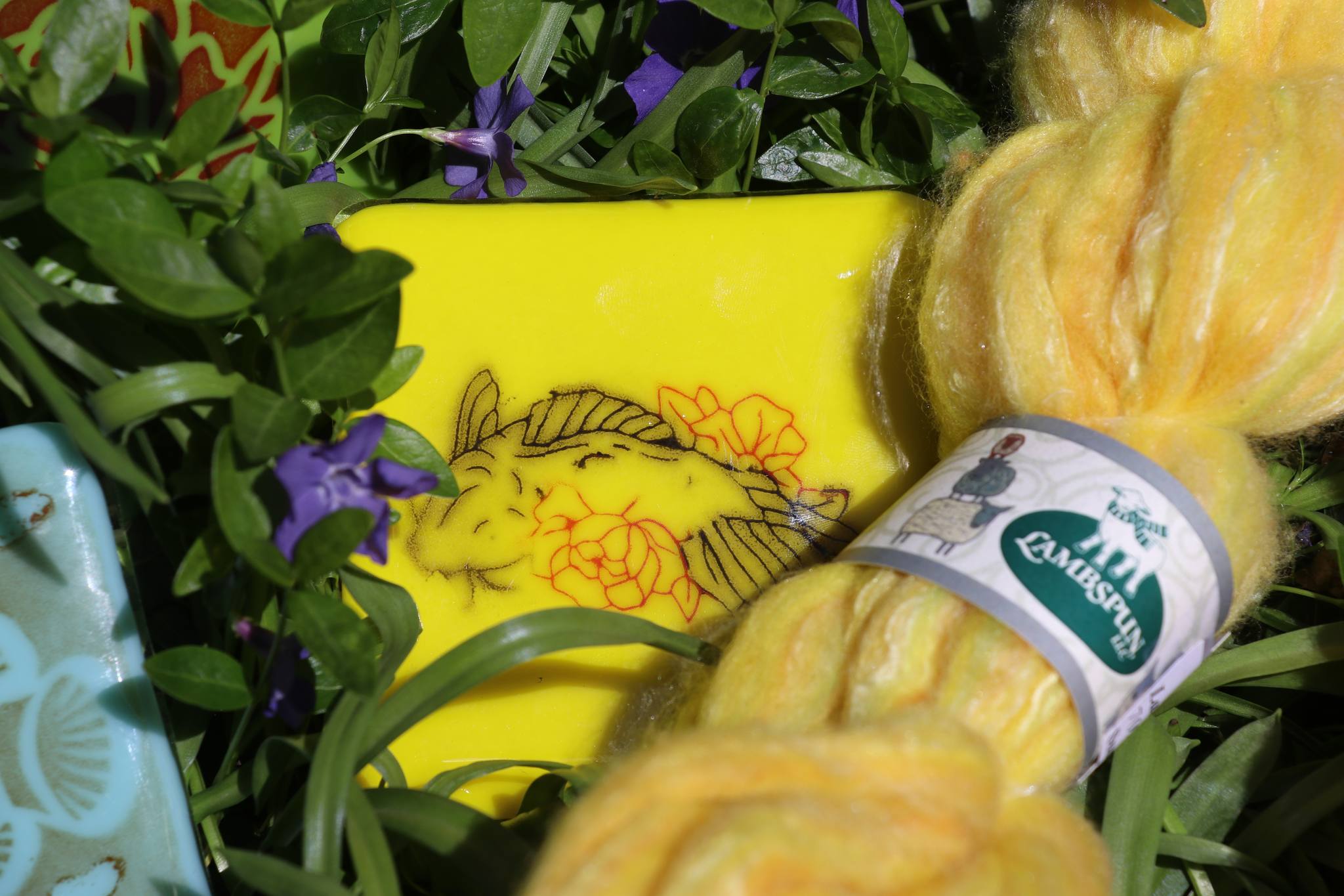 Lambspun yellow